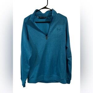 Under Armour Teal Quarter-Zip Top